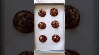 Dark Chocolate Trail Mix Bites #shorts #shortvideo #food