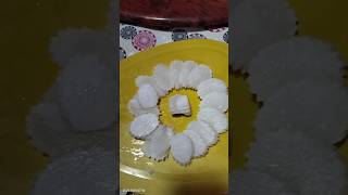 White Raddish Cutting with Design #vegetables #satisfayingsounds #asmrsounds #shortvideo #trending