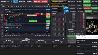 🔴Funding Futures Trading Live Nasdaq NQ 10/10/24 @10:00am