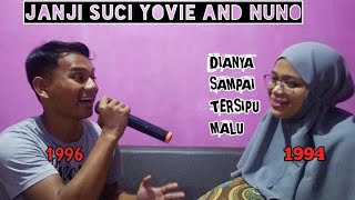 JANJI SUCI - YOVIE AND NUNO COVER BY Fahad and seseorang yang di cintai