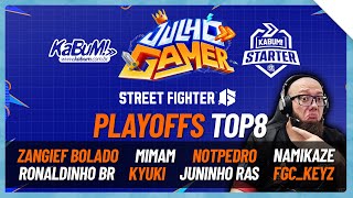 Street Fighter 6 KaBuM! Starter Playoffs | Zangief Bolado, NotPedro, Juninho RAS, Kyuki e mais