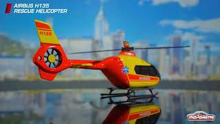 Elicopter de salvare Majorette Airbus H135 cu lumini si sunete