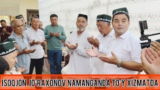 Isoqjon Jo’raxonov ijrosida “ Ikki Qo’l”yaqin qadirdon akasini  xonadonida to’y xizmatida!