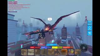 Leveling rodan with my friend/kaiju universe