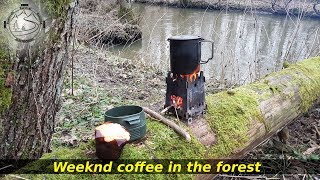 Jaskiniowiec. #59 Weeknd coffee in the forest