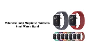 Milanese Loop Magnetic Stainless Steel Watch Band for Apple Watch