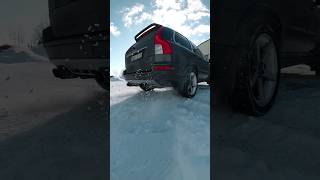 Äntligen snö! (XC90 V8)