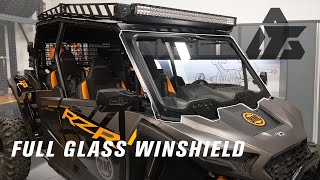 Tusk Full Glass Windshield | 24+ Polaris RZR XP/XP 4 1000