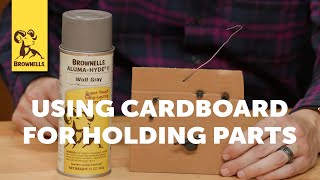 Quick Tip: Using Cardboard For Holding Parts