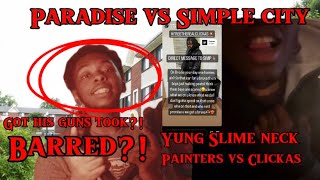 Yung Slime Goes Live After Neck Shot Dissing Simple City & 1080 Gunplay With MarrV 😱 (StroffingTV)