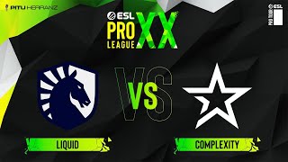 Liquid vs. Complexity | Playoffs Ronda 2 | ESL Pro League S20