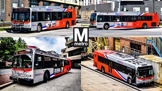 Wmata Metrobus 2006 New Flyer D40LFR Compilation 2!!!!