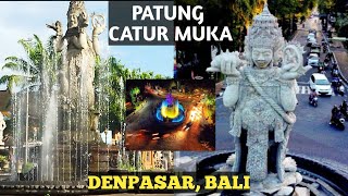 PATUNG CATUR MUKA | DENPASAR BALI #baliindonesia #baliwisata #wisatabali #patungdewa #baliindah