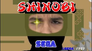 Shinobi (Arcade 1987) / Gameplay Até Zerar