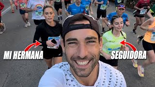 CORRO LA MEDIA MARATÓN DE BARCELONA CON MI HERMANA Y UNA SEGUIDORA