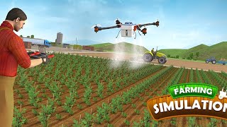 Modern Farming game 2020 - Drone Farming 3D Simulator Game