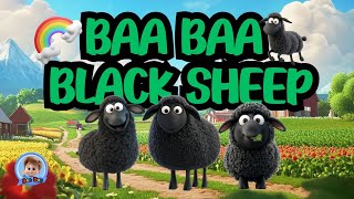 Baa, Baa, Black Sheep 🐑🌳 | The Merriest Woolly Adventure Song 🎶 | Best Kid's Friendship Song 🌟👶