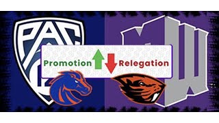 Relegation Coming to College Football?!  New idea that could save the PAC 12!