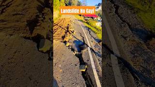 Landslide Mai bach gaye. #kapilkhatrivlogs #viralshorts #viralvideo #landslide