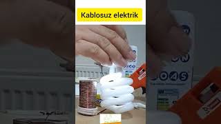 Fizik GÜZELDİR. Kablosuz Lamba Yakmak