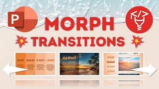 😮💥Amazing PowerPoint MORPH transitions: Create Jaw-Dropping Slides  🔥🎉🔥