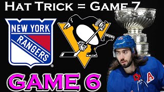 New York Rangers Win Game 6 Against Pittsburgh Penguins NHL Playoffs Game 7 Inbound