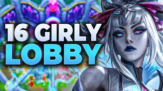 Full 16 Lobby Of Gays And Girlies In 2v2v2v2 Arena! | League Of Legends 2v2v2v2 Arena