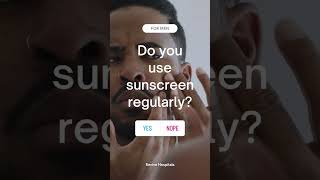 Reminder for Men - make sure to use sunscreen everyday.  #sunscreen #skincare #men #skin