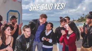 Dave and Linda's Flash Mob Proposal in Laguna Beach