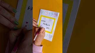 DIY - Easy Mother's Day Card making idea | Beautiful Greeting Card #diy #papercraft #shorts