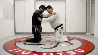 Scarf Hold From the Knees - The easiest take down to submission from the knees?