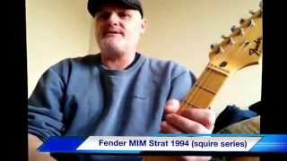 Fender MIM Stratocaster 1994. (Squire series)