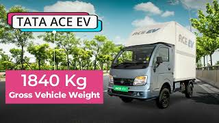 TATA ACE EV (Electric Vehicle)  BUILT FOR SUSTAINABILITY