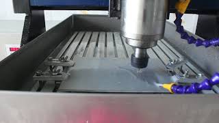 Aluminum CNC Machine Engraving Test on 3mm Aluminum Plate