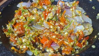 Cara membuat sambal bawang rumahan yang super enak, beda dari yang lain