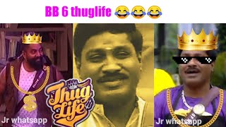 bb 6 2day thuglife #bb6 #bigbosspromo #jrwhatsappstatus #thuglife #trolls #gbmuthutroll