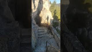 Construction troglodytes, château de Baux ⚜️