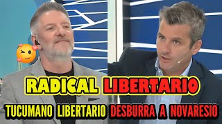 DIPUTADO RADICAL LIBERAL DESTRUYE A LOUSTEAU Y DEJA MUDO A NOVARESIO