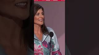 Nikki Haley’s great speech😲😲😲 #trump #maga #president #2024 #biden #debate #educated