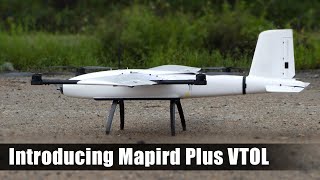 Introducing Mapird Plus: affordable VTOL drone for mapping, surveillance and cargo delivery