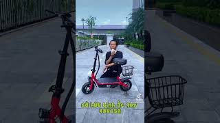 Giới thiệu mẫu xe điện mini gấp gọn giá rẻ Mibike R2