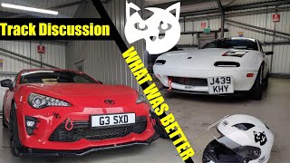 Gt86 Vs MX-5 Bedford Track Talk