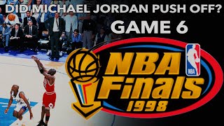 Michael Jordan "THE PUSH OFF" 1998 NBA Finals Game 6