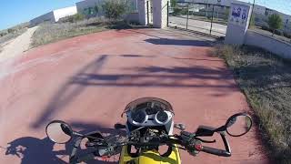 Bmw GS 650 subida a Colmenar de Oreja