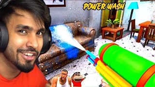 POWER WASH SIMULATOR GAMEPLAY FOR ANDROID 💥💥 SHINCHAN Or CHOP PLAYING