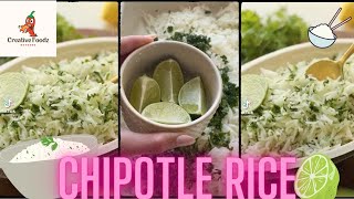 🔥How To Make Chipotle Lime Rice 🍚