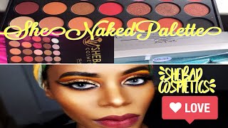 Bomb AF Affordable Palette| Another Cut Crease ft. SheBad Cosmetics| Glamplified Beauty