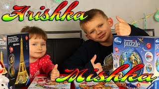 Собираем 3D Пазлы / 3D Puzzle / Глобус Disney