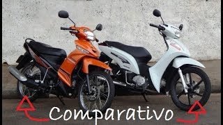 Comparativo Yamaha Crypton 115cc X Honda Biz 125cc