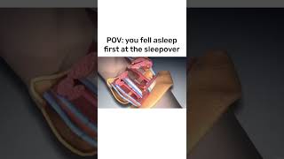 POV: you fell asleep first at the sleepover #sleepover #sleepovers